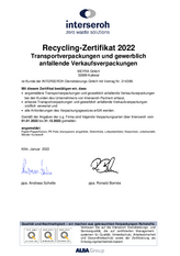 MEYRA - Recycling certificate