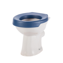 Upholstered toilet seat