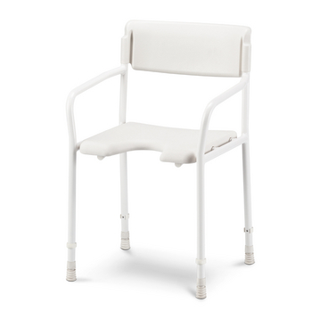 DuBaStar shower chair with backrest