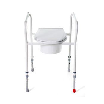 Toilet aid for people with hip problems