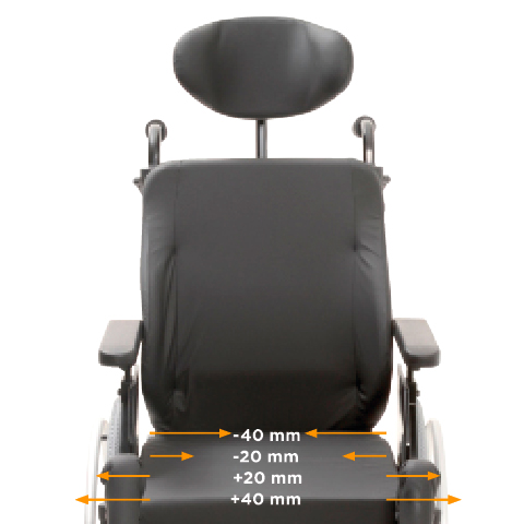 Fauteuil roulant manuel de confort Netti 4U CE Plus